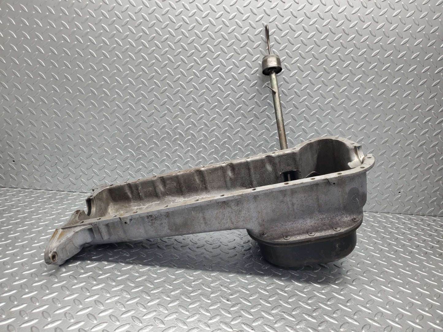 W112 oil pan oil sump dipstick used OEM