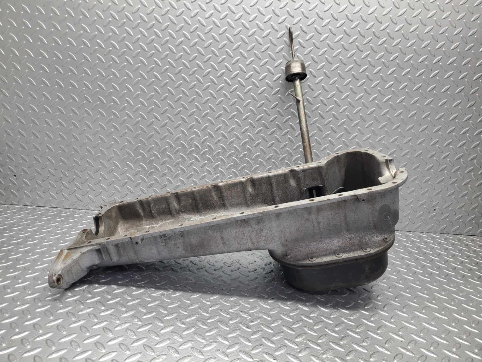 W112 oil pan oil sump dipstick used OEM