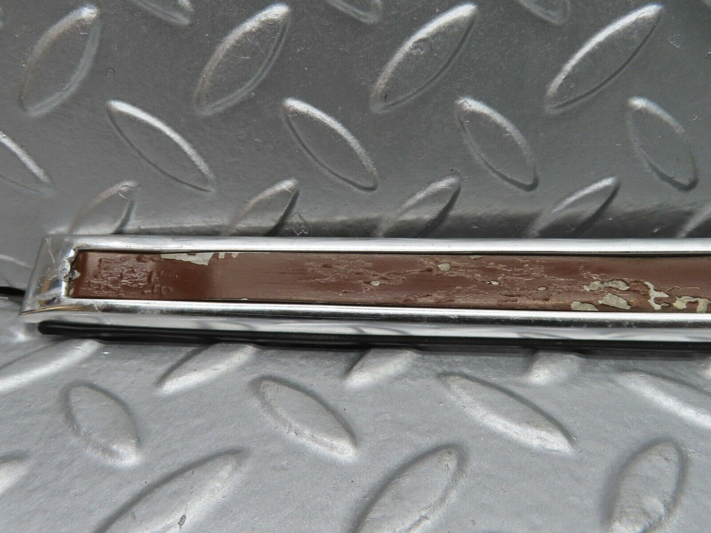 21123 Mercedes-Benz W123 230E C Pillar Exterior Trim Left Side 1236980997