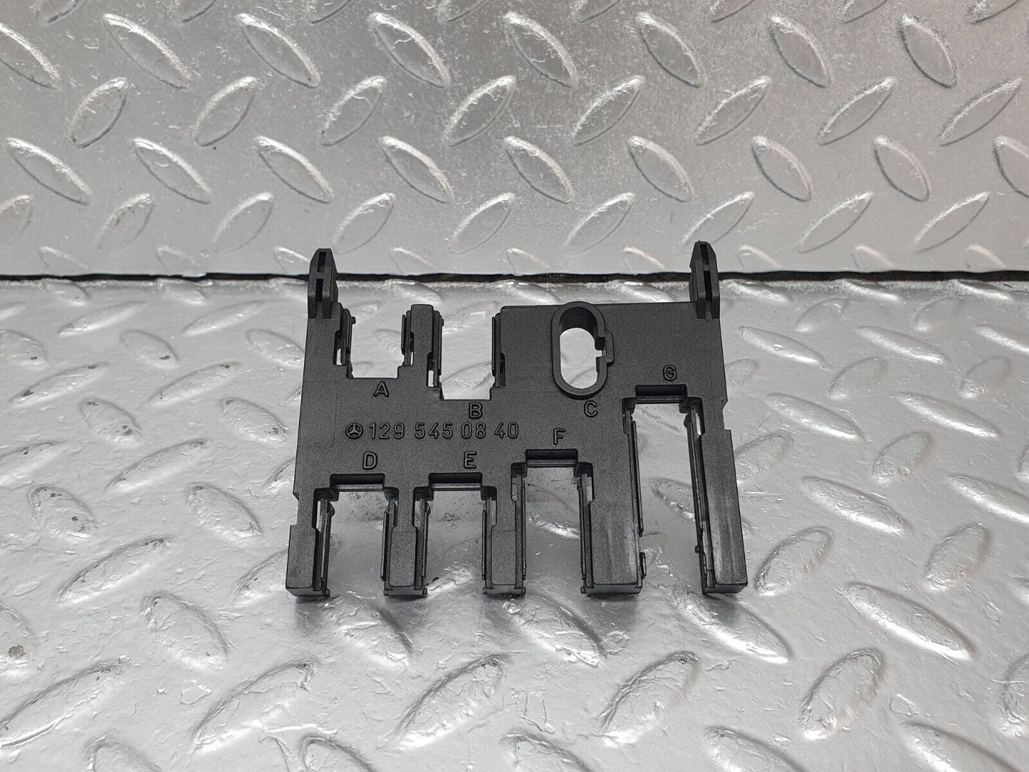 42390 Mercedes-Benz R129 320SL Coupe Fuse Box Cable Mount 1295450840