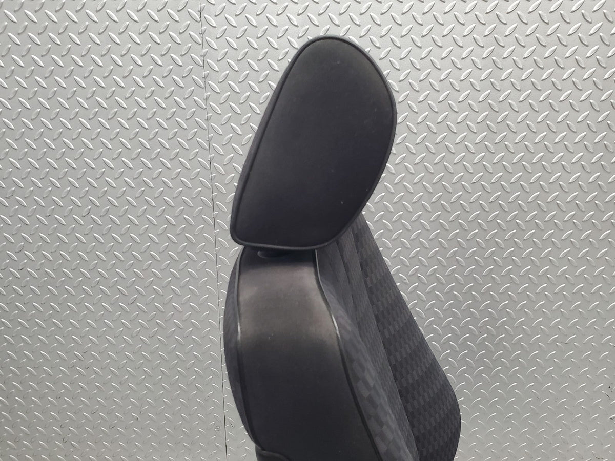 W201 Baby Benz front right driver seat black used OEM