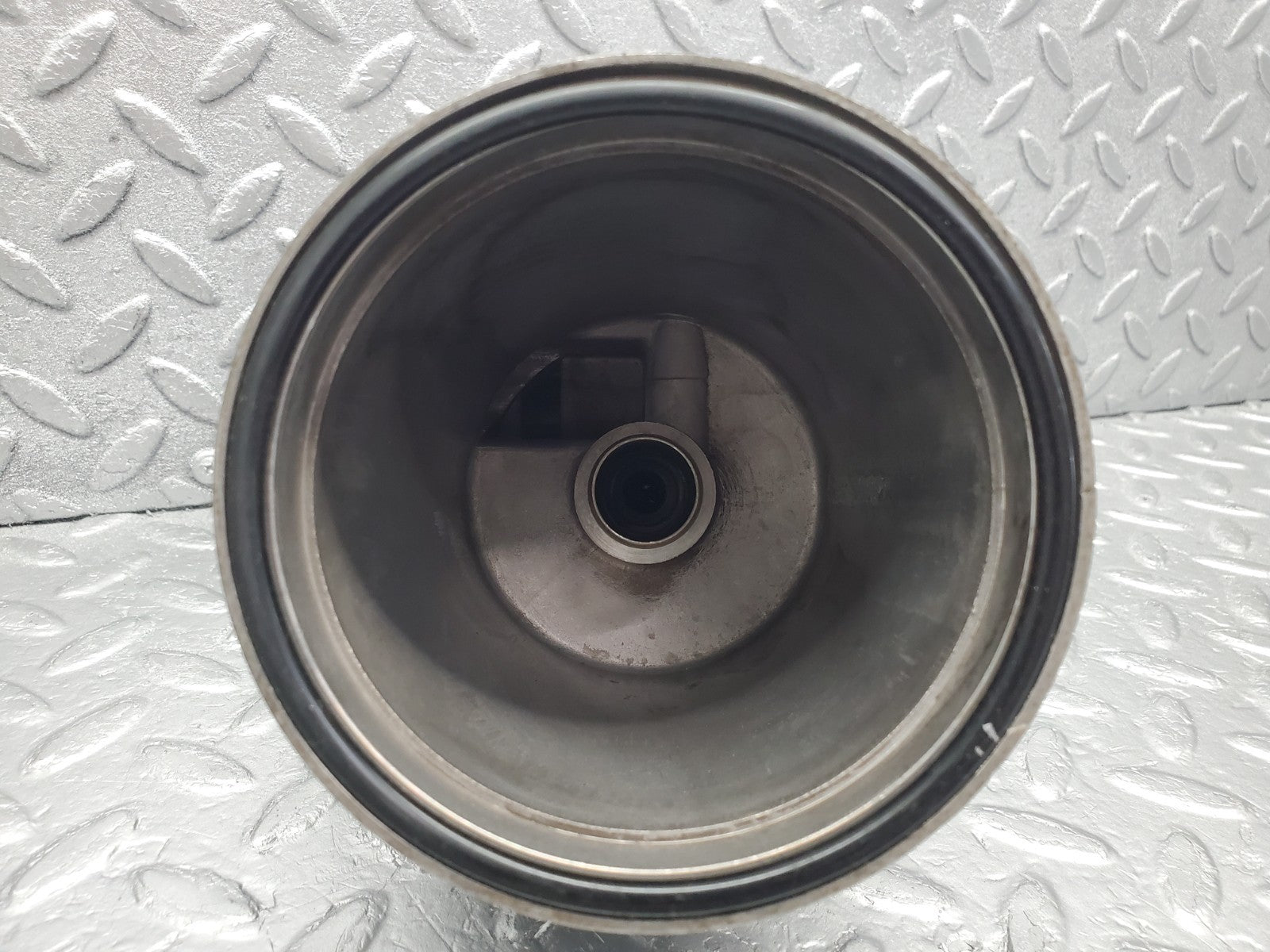 W126 Coupe oil filter housing used OEM