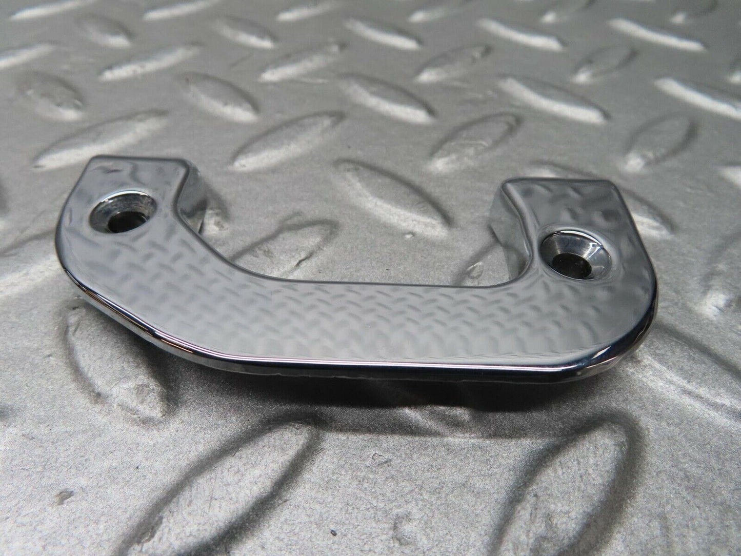 14452 Mercedes-Benz W116 350SE Right Interior Chrome Door Latch Trim