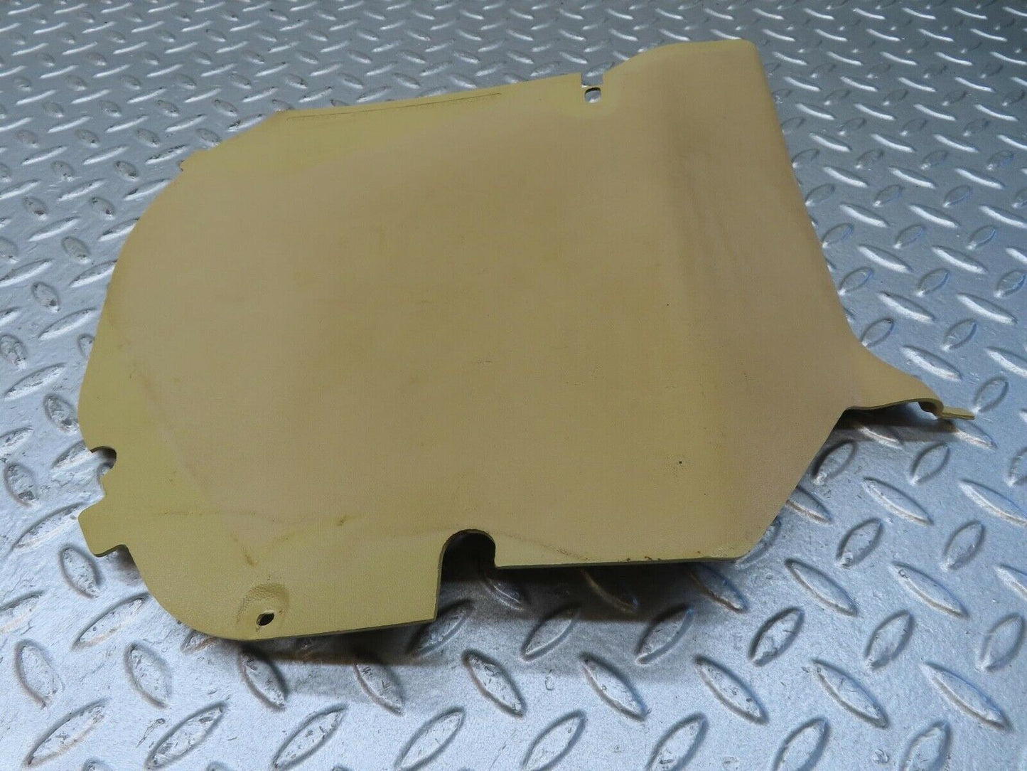 13473 Mercedes-Benz W123 200 Front Right Kick Panel Cream 1236881206