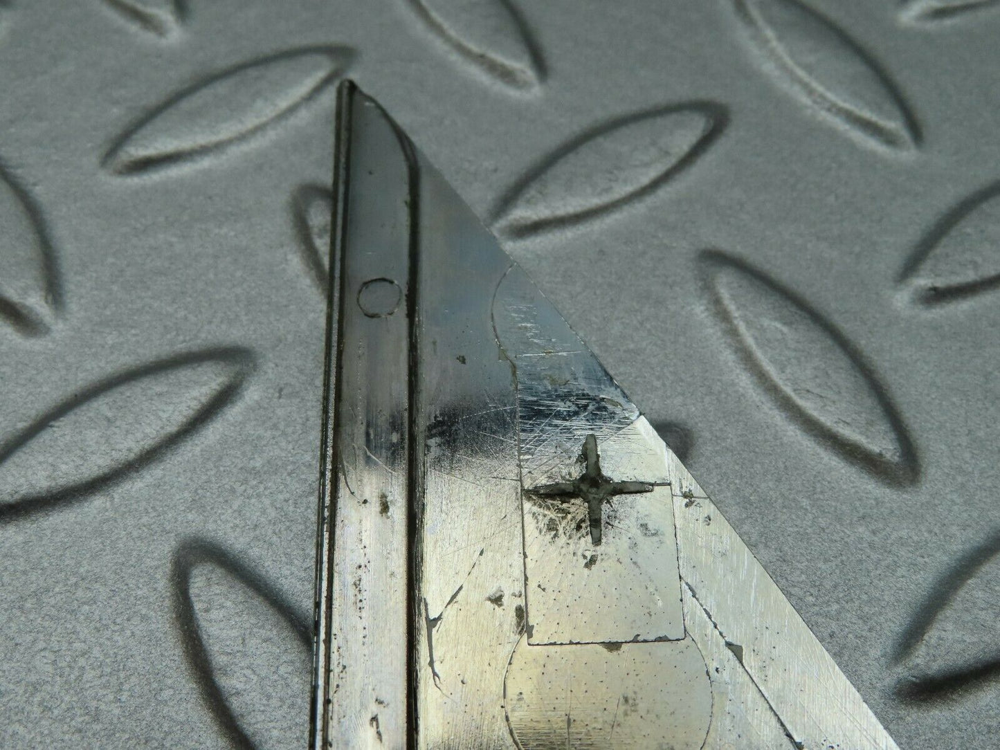 3716 Mercedes-Benz S123 200T Wagon Mirror Triangle Cover Right 1237250811