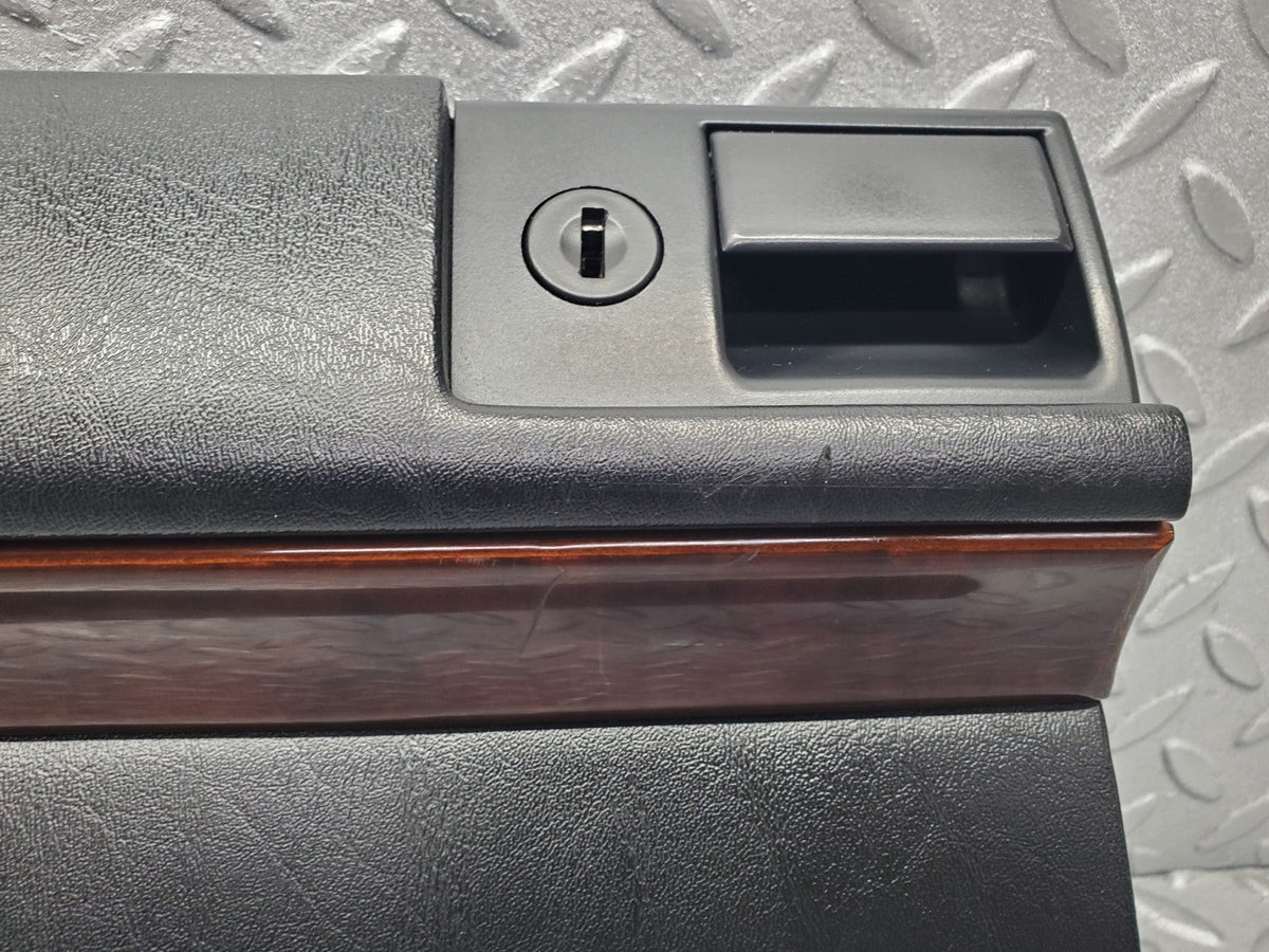 W124 glove box door blue used OEM