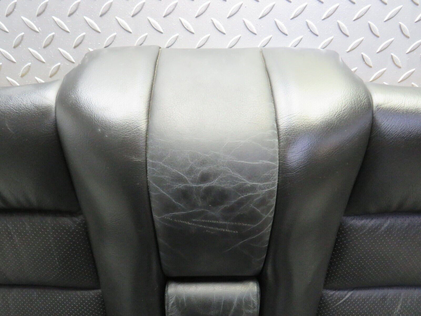 37878 Mercedes-Benz A124 320E Cabriolet Rear Seat Leather Black 1249203116
