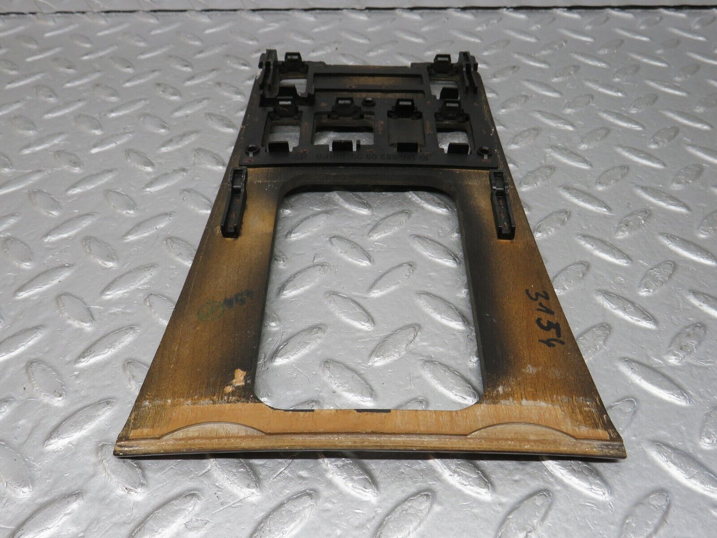 36002 Mercedes-Benz W126 420SE Centre Console Wood Panel 1266830600