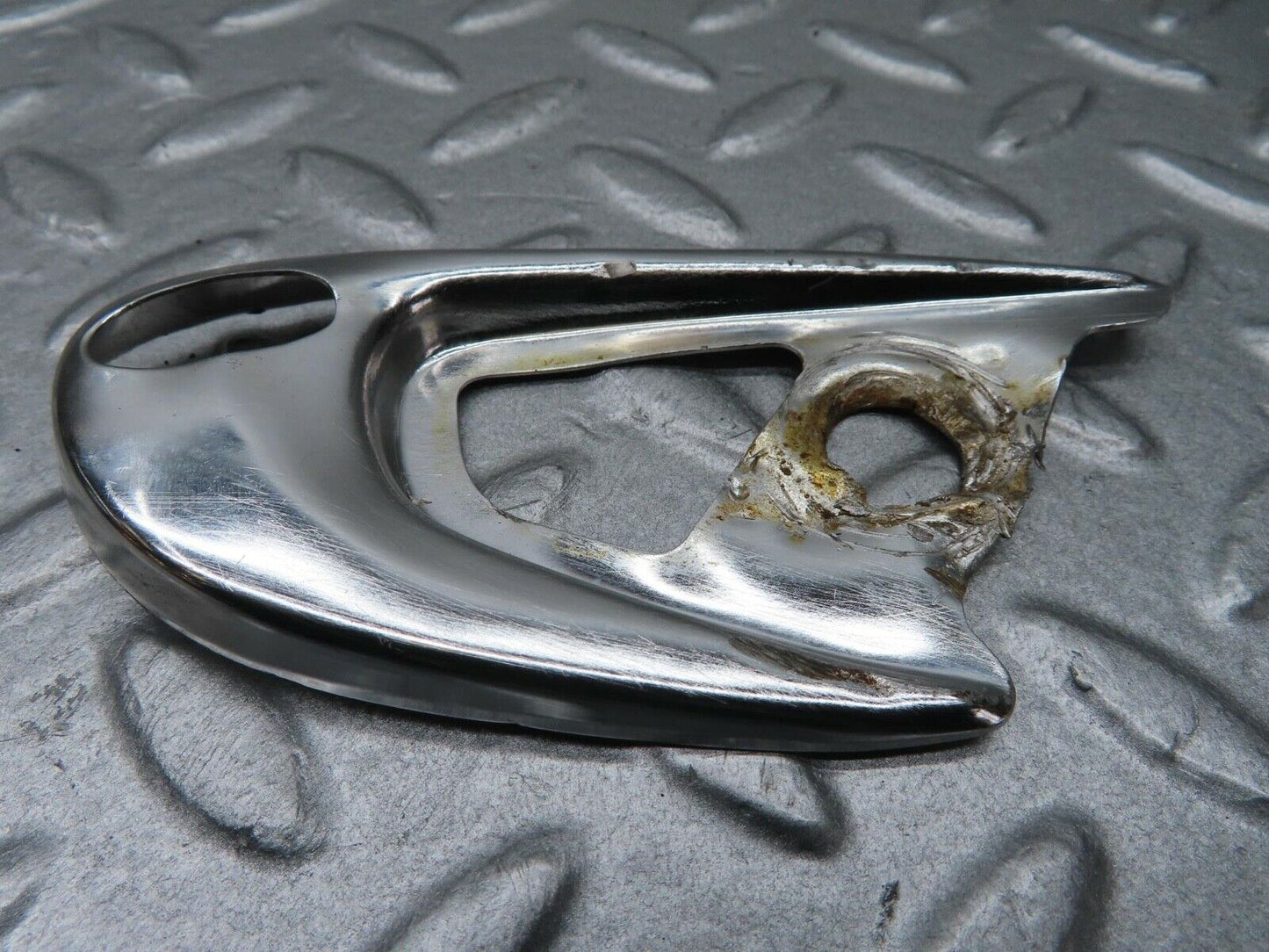 12791 Mercedes-Benz W111 220SE Interior Door Handle Chrome Rear Right