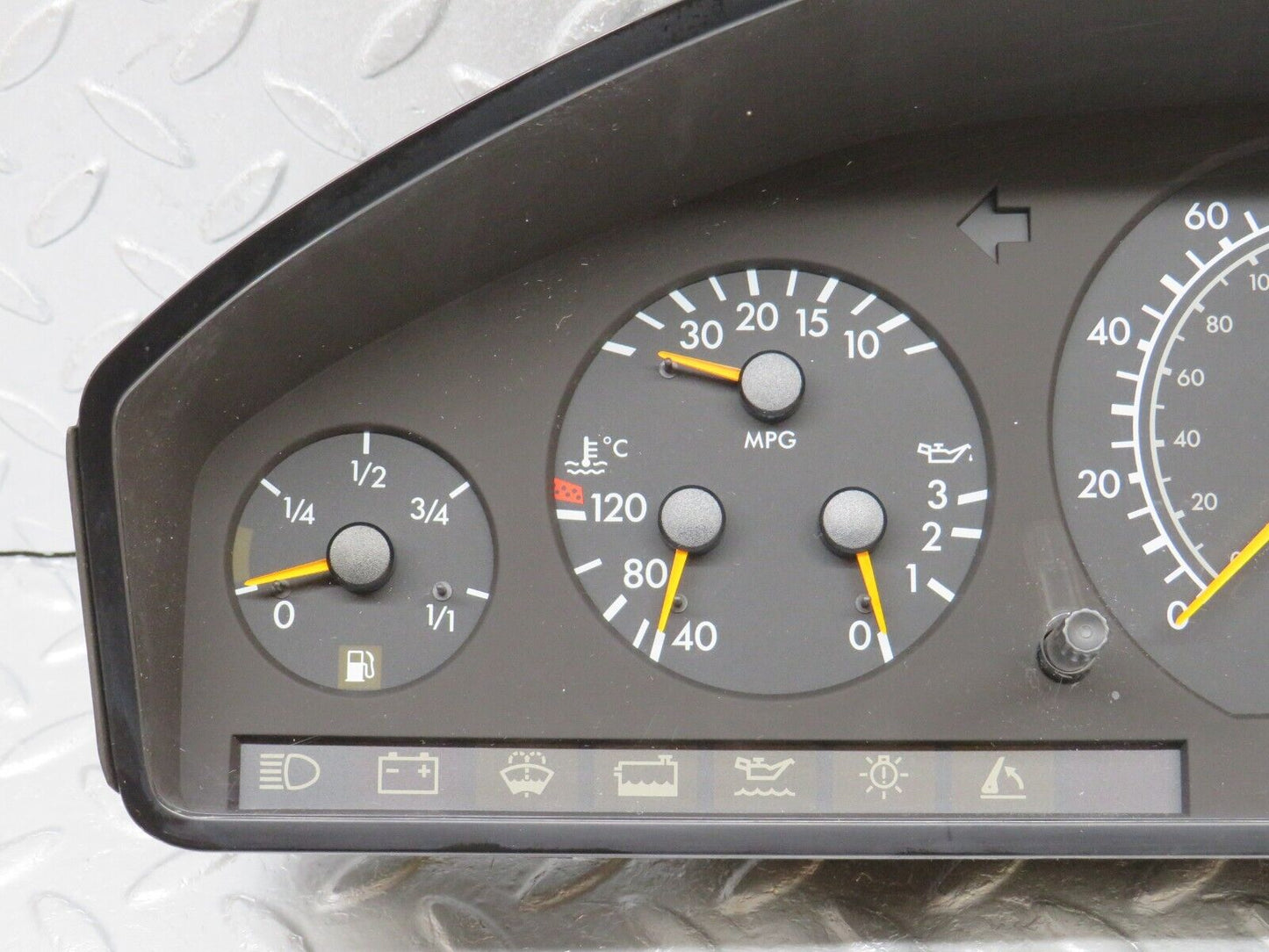 39350 Mercedes-Benz R129 320SL Coupe Instrument Cluster VDO 68K Miles 1295409448