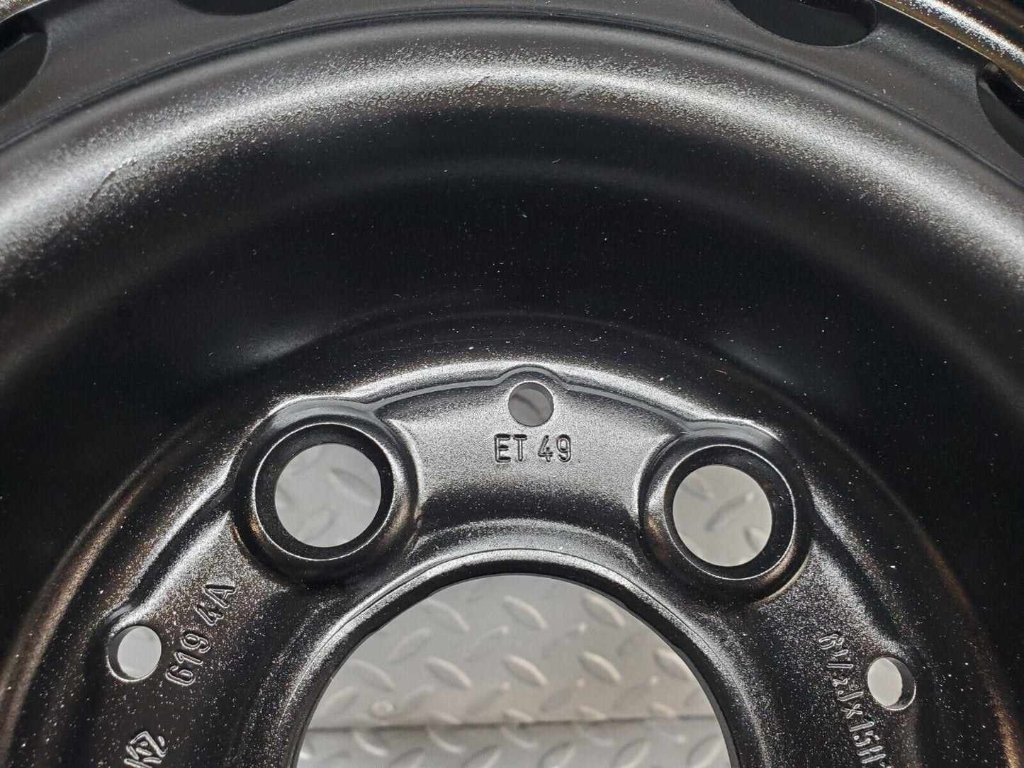 44879 Mercedes-Benz Steel Wheel 6.5Jx15H2 ET49 5x112 1244001202