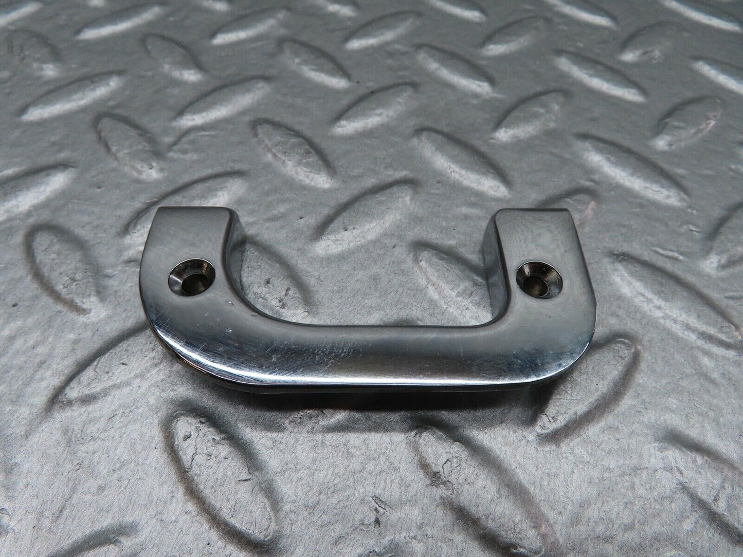 17952 Mercedes-Benz W123 200 Right Interior Chrome Door Latch Trim 1237230224