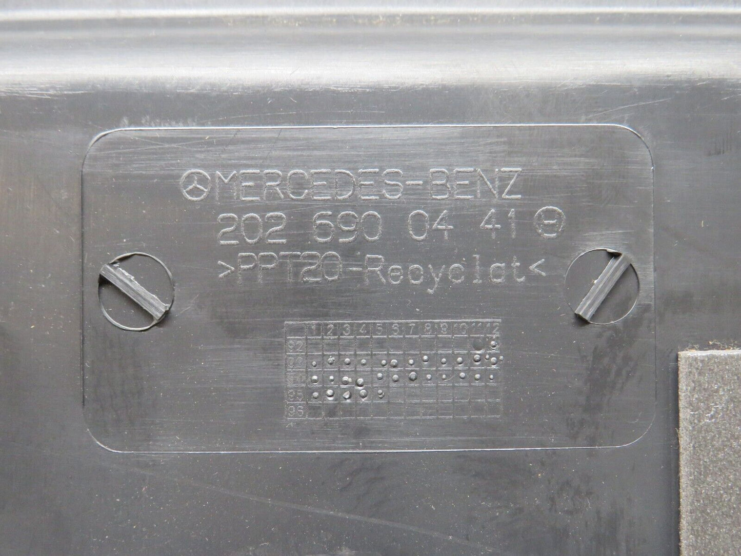 33211 Mercedes-Benz W202 C180 Trunk Rear Panel 2026900441