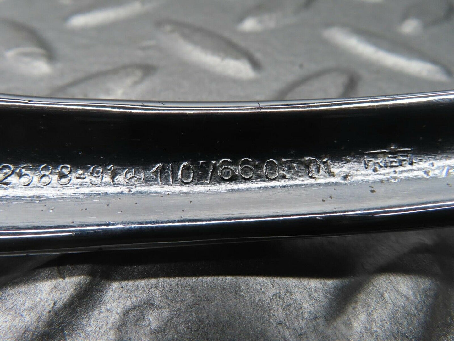 13121 Mercedes-Benz W111 220S Chrome Door Handle Rear Left 1107660501