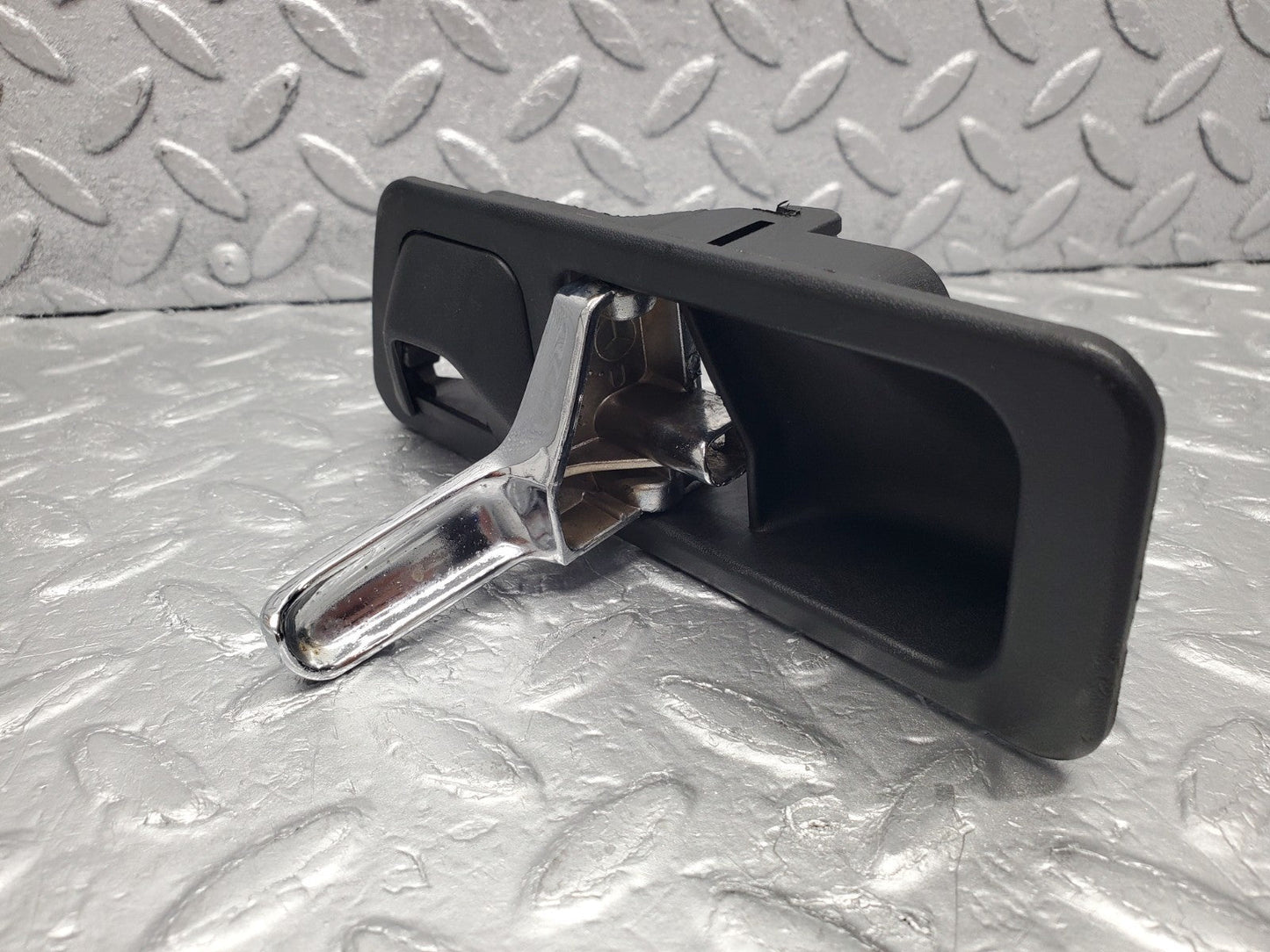 W201 Baby Benz rear left interior door handle used OEM
