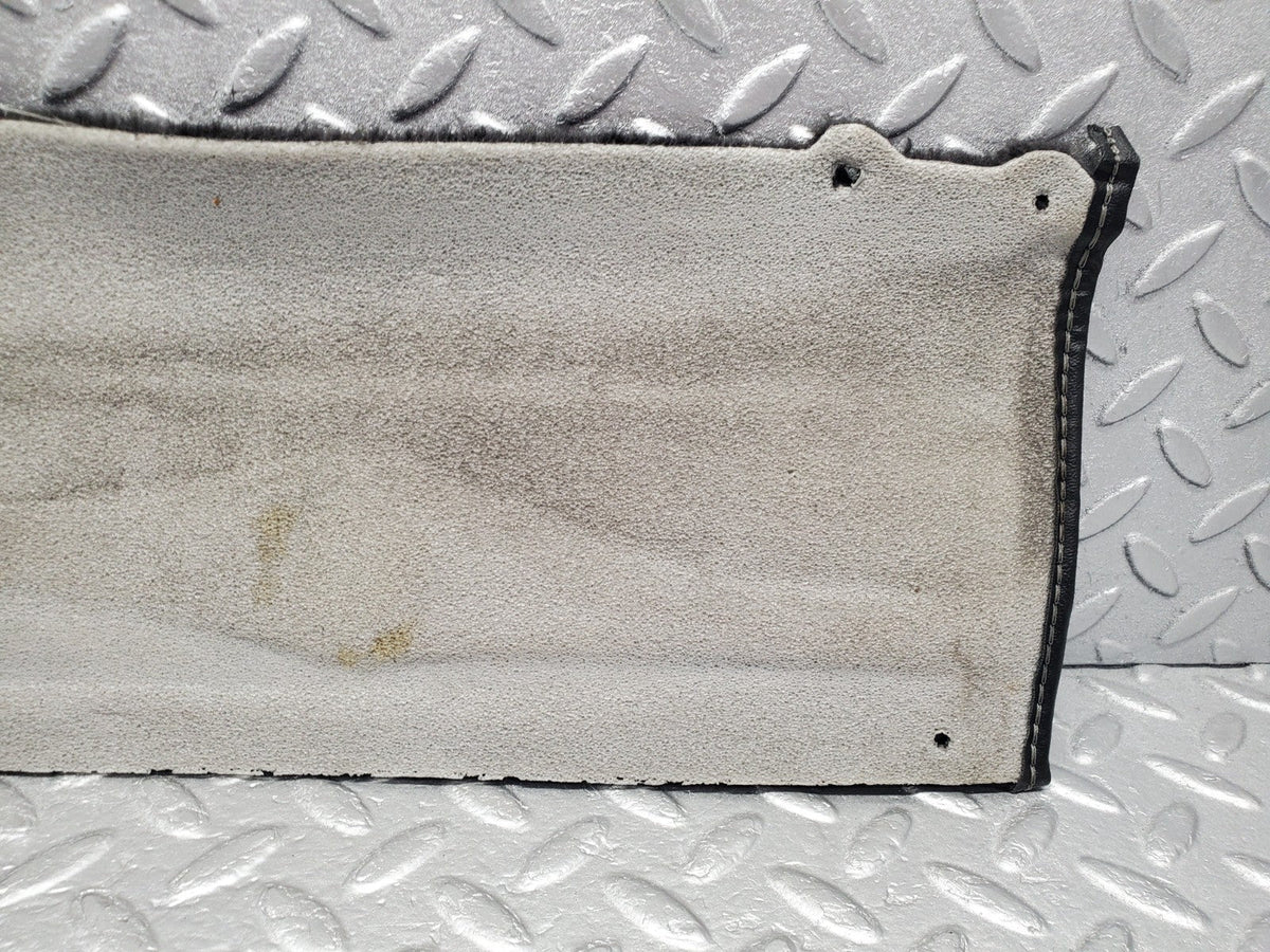 W201 Baby Benz door sill floor carpet left side black used OEM