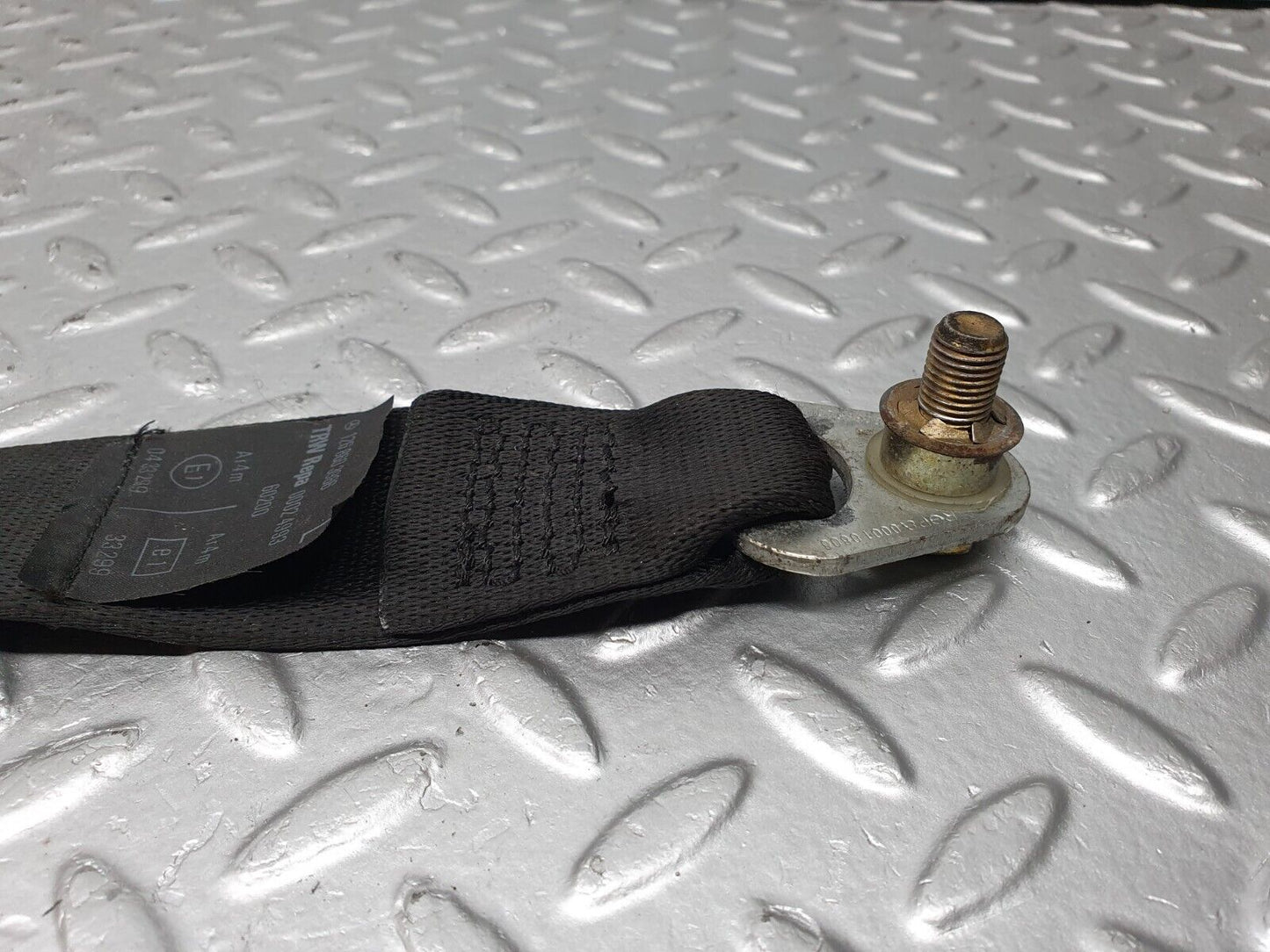 41269 Mercedes-Benz W126 300SE Front Left Seat Belt With Buckle 1268603986