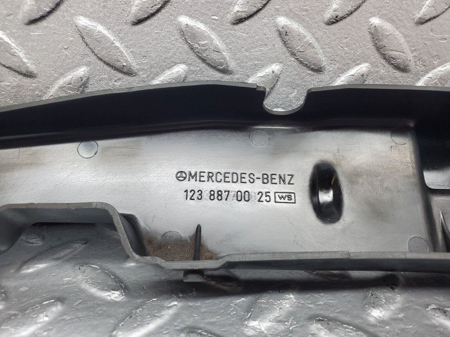 44327 Mercedes-Benz W123 280E Bonnet Lock Catch Cover 1238870025