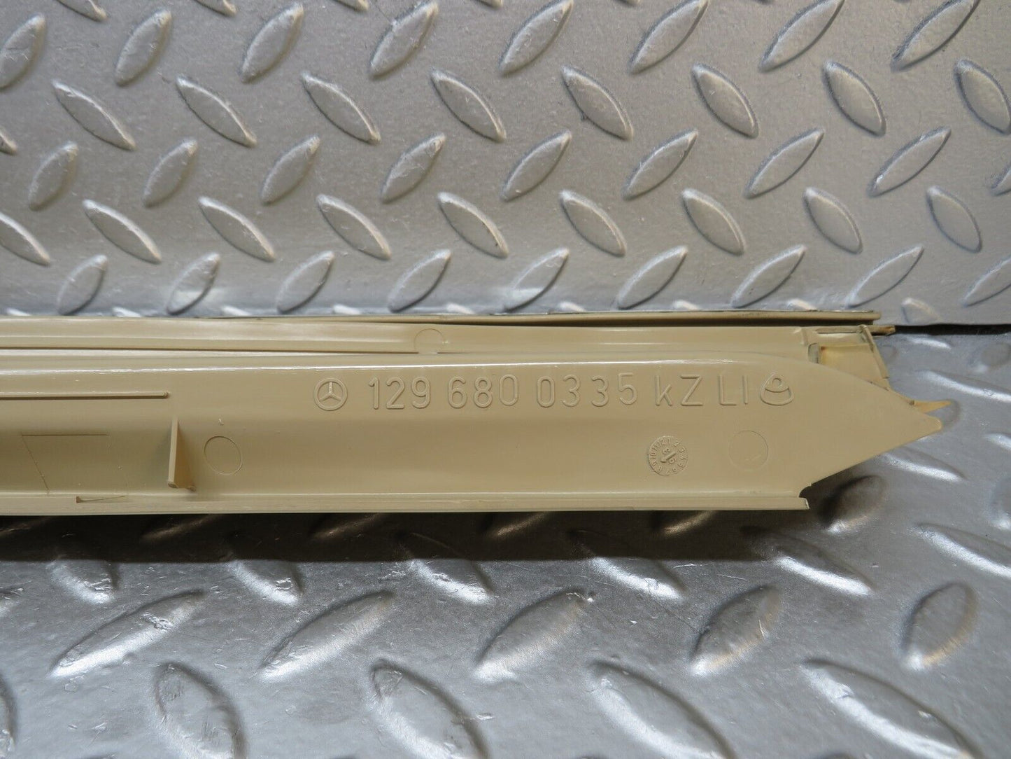 38286 Mercedes-Benz R129 280SL Coupe Left Door Sill Beige 1296800335