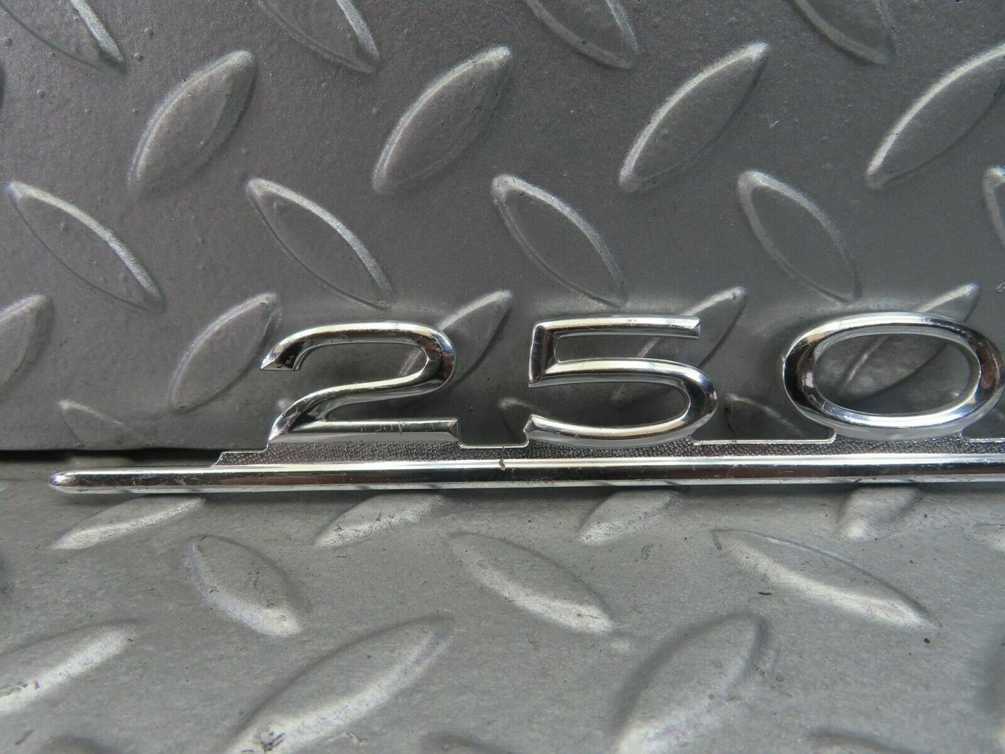 8286 Mercedes-Benz W108 Rear Trunk Badge 250S Emblem