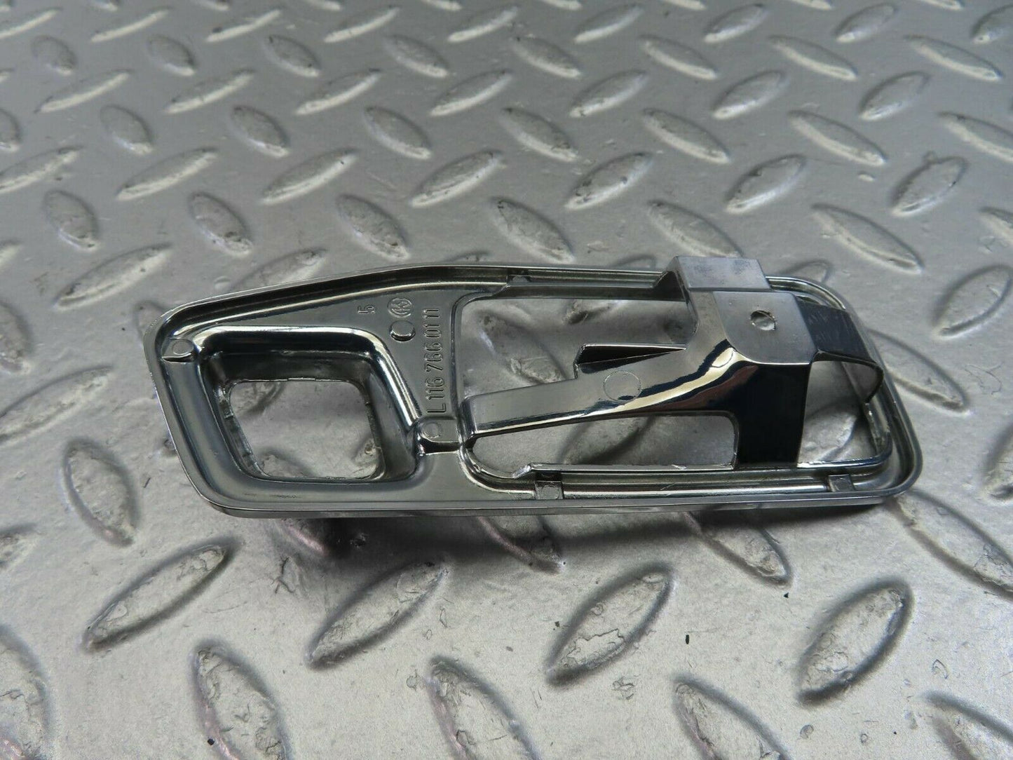 10833 Mercedes-Benz W123 230E Chrome Frame For Door Opener Left 1167660111