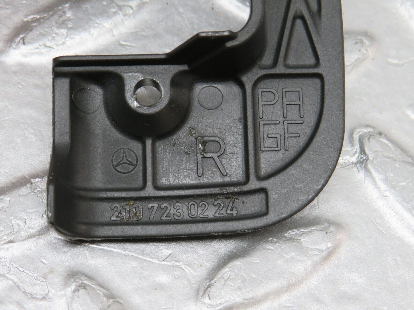 34740 Mercedes-Benz W210 320E Door Lock Cover Pair 2107230124 2107230224