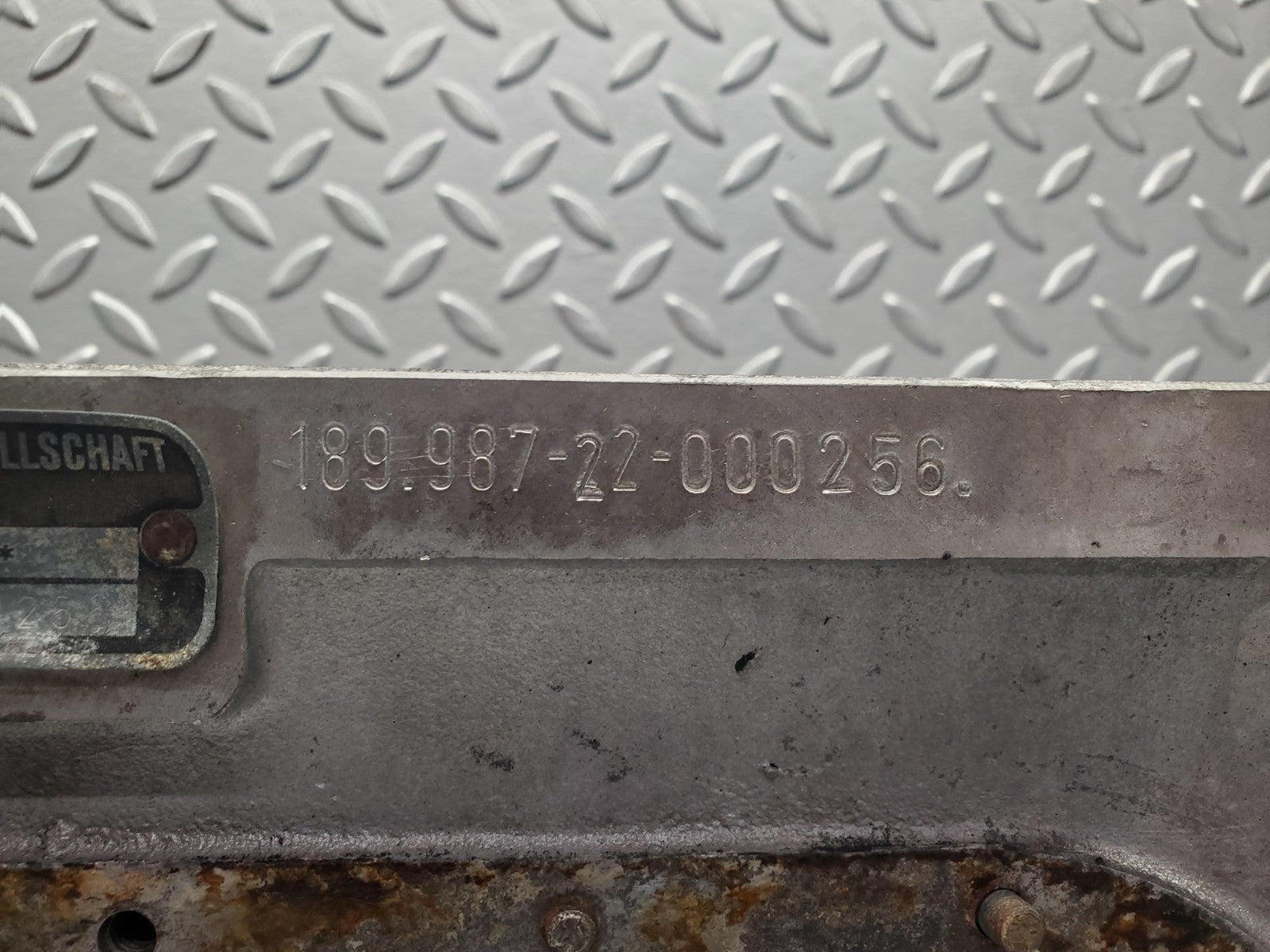 W112 engine block used OEM