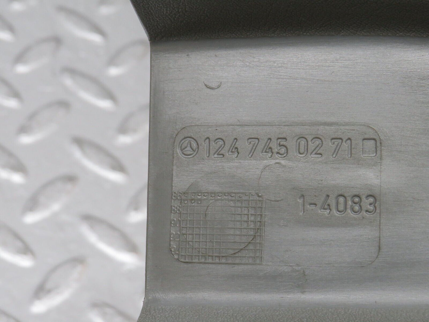 32504 Mercedes-Benz S124 300TE Inner Tailgate Cover Trim Pair Grey 1247450271