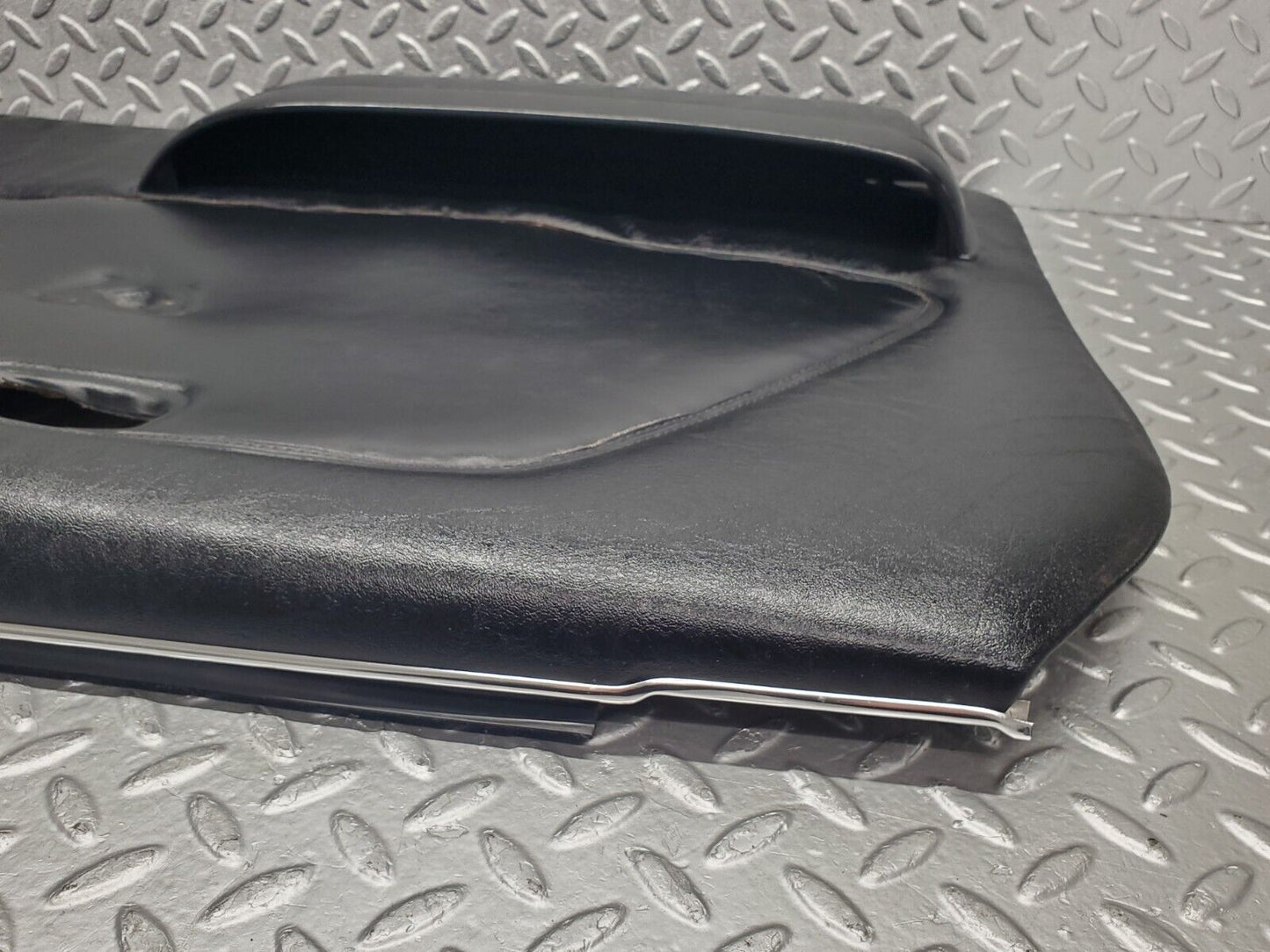 46366 Mercedes-Benz C123 280CE Coupe Right Door Card Black Leather 1237270664