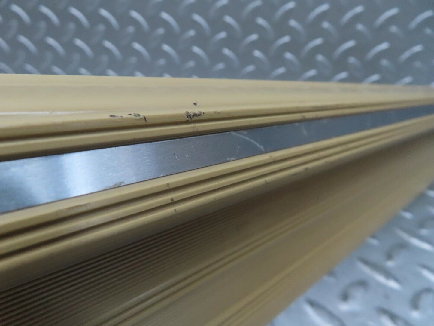 15393 Mercedes-Benz W123 230E Rear Left Door Sill Trim Beige