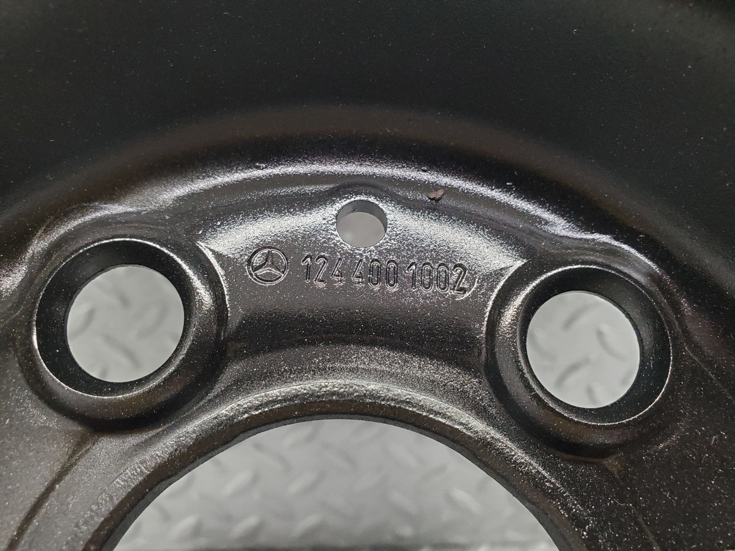 Mercedes-Benz steel wheel 6.5jx15h2 et49 5x112 used OEM