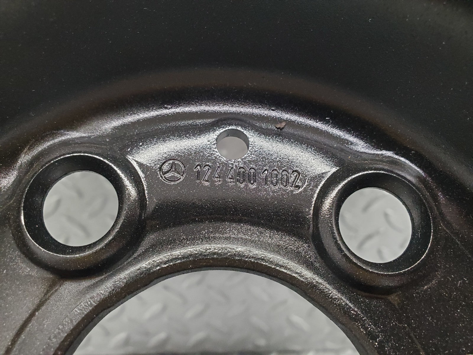 Mercedes-Benz steel wheel 6.5jx15h2 et49 5x112 used OEM