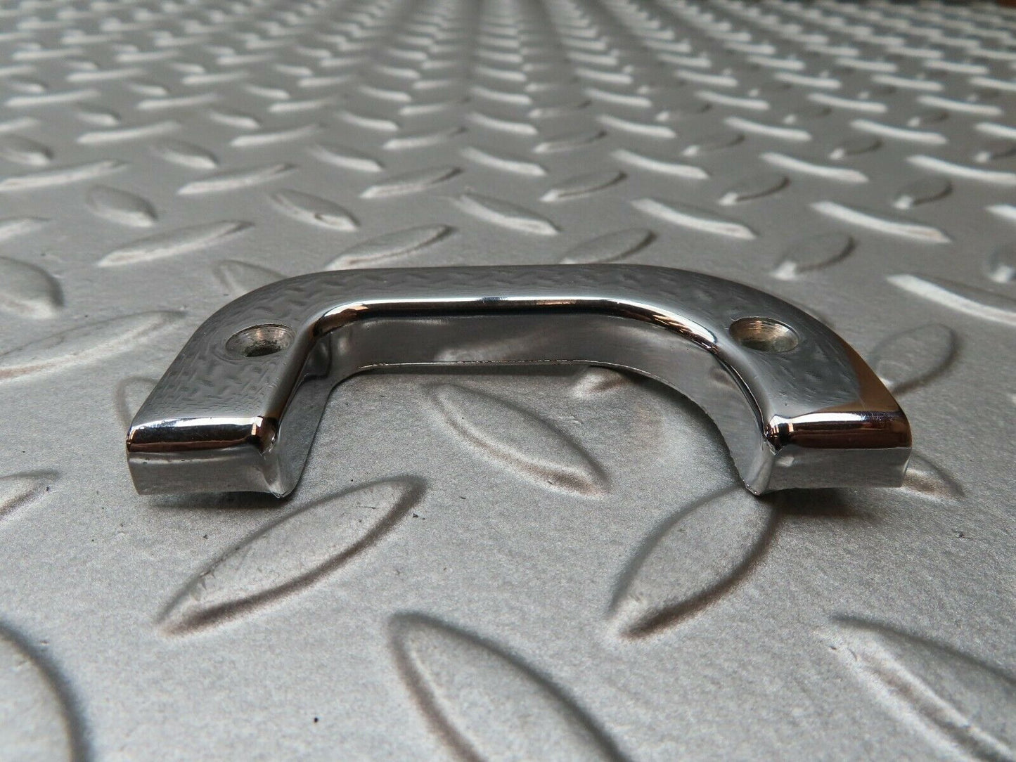 4146 Mercedes-Benz S123 200T Wagon Right Chrome Door Latch Trim 1237230224