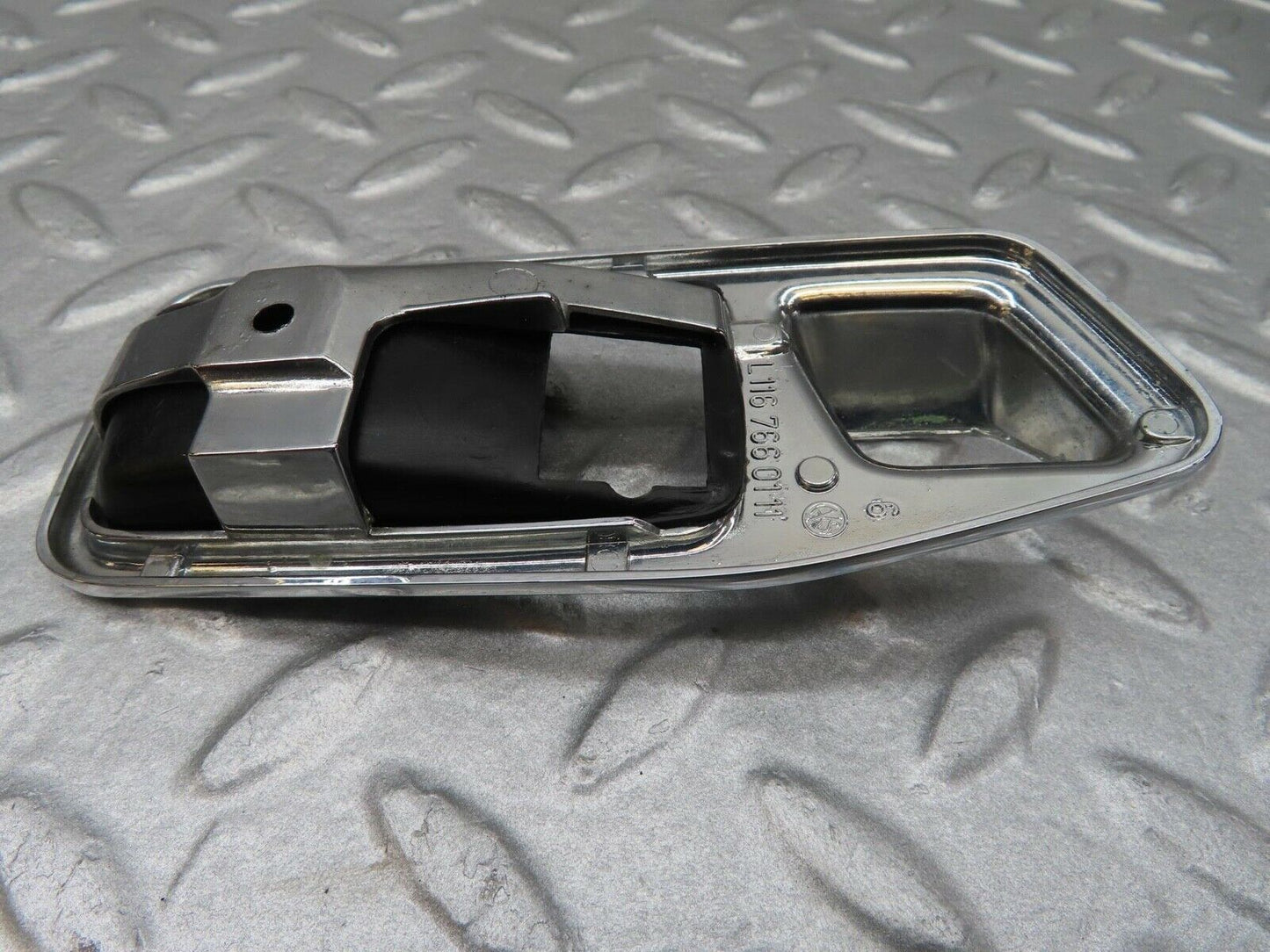 16060 Mercedes-Benz W123 280E Chrome Frame For Door Opener Left 1167660111