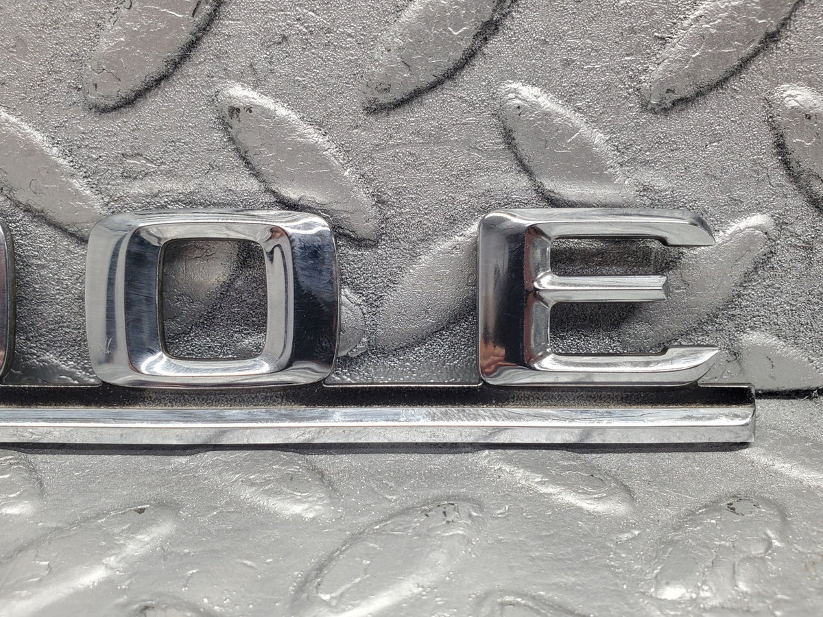 W201 Baby Benz trunk badge emblem used OEM