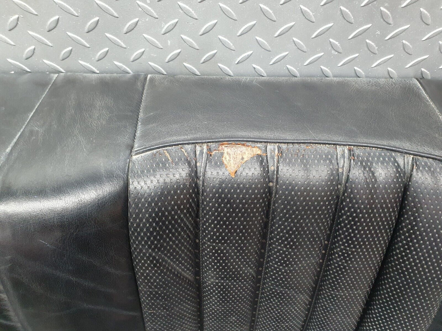 43479 Mercedes-Benz W108 280SE Rear Seat Leather Black 1099240216