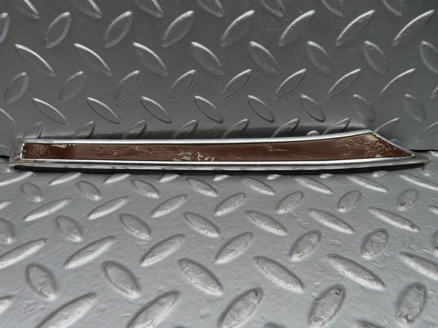 21123 Mercedes-Benz W123 230E C Pillar Exterior Trim Left Side 1236980997