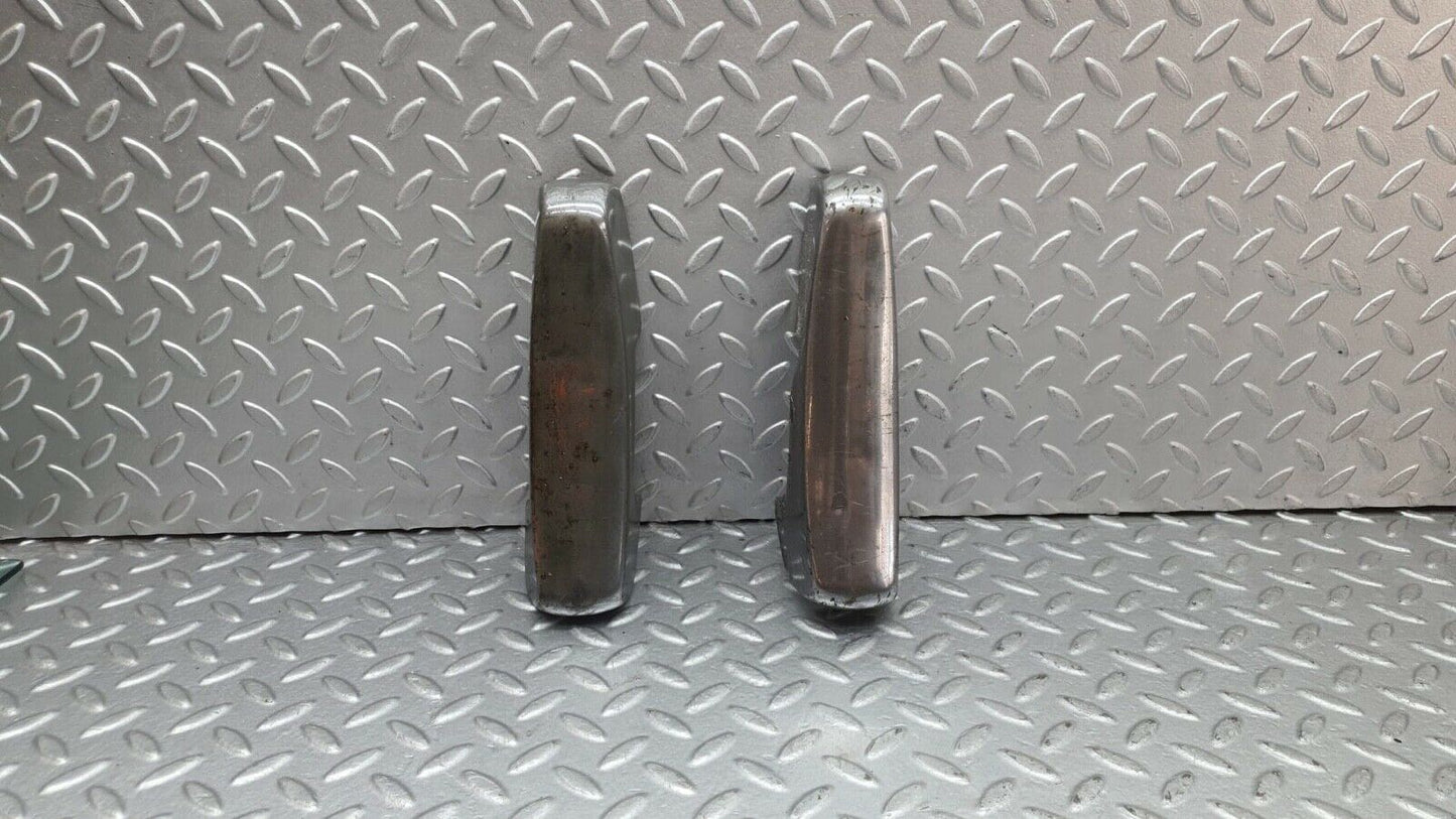 18759 Mercedes-Benz W120 W121 Ponton Front Bumper Chrome Overriders Pair
