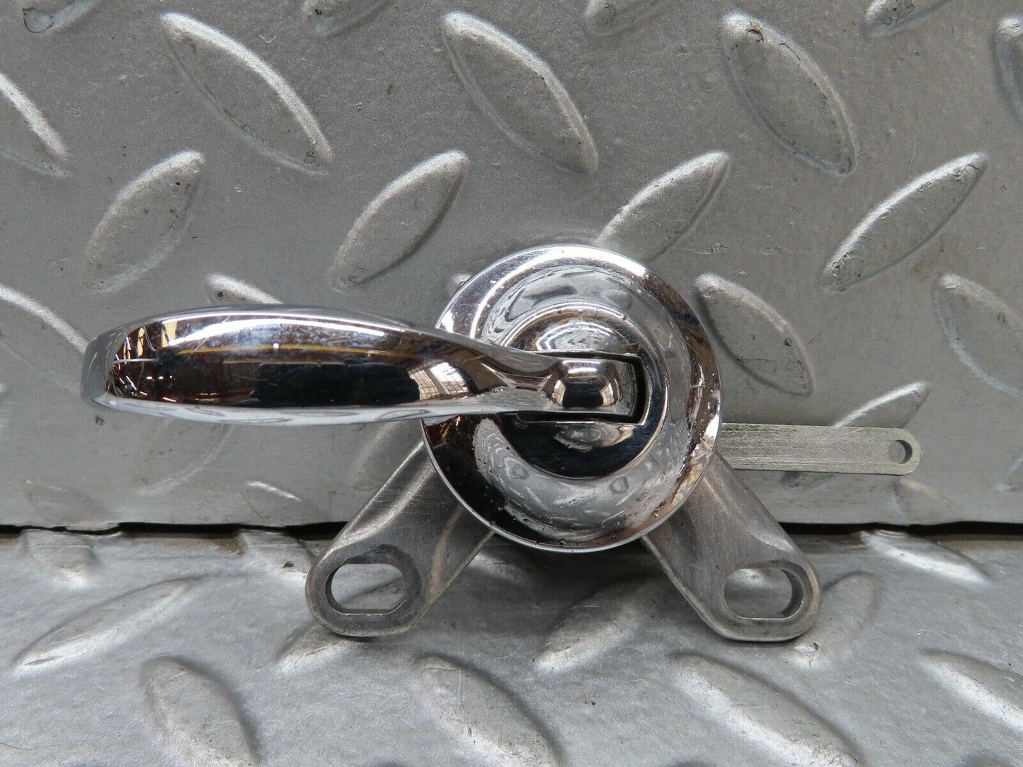 18838 Mercedes-Benz W121 190b Ponton Rear Left Interior Chrome Door Handle