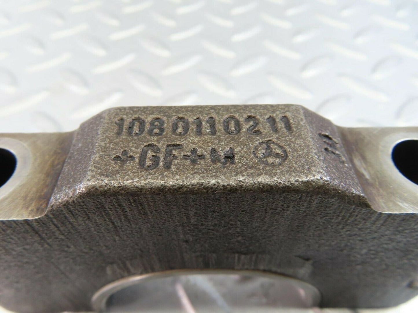 9874 Mercedes-Benz C123 280CE Coupe Crankshaft Bearing Holder Block 1080110211