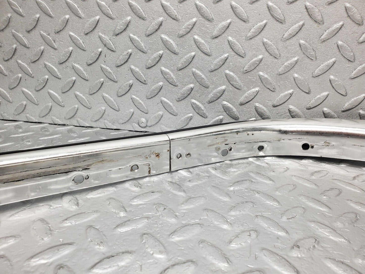 46558 Mercedes-Benz C123 280CE Coupe Roof Chrome Moulding Trim Left Side