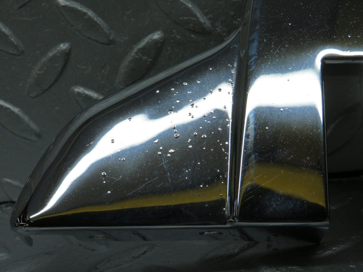 40005 Mercedes-Benz R107 350SL B Pillar Chrome Cover Right 1076930235