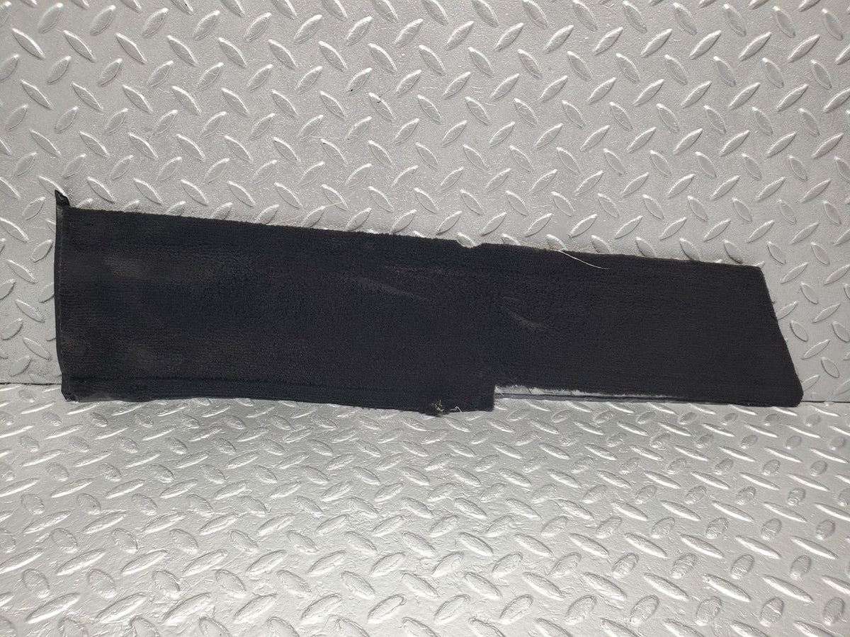W201 Baby Benz door sill floor carpet right side black used OEM