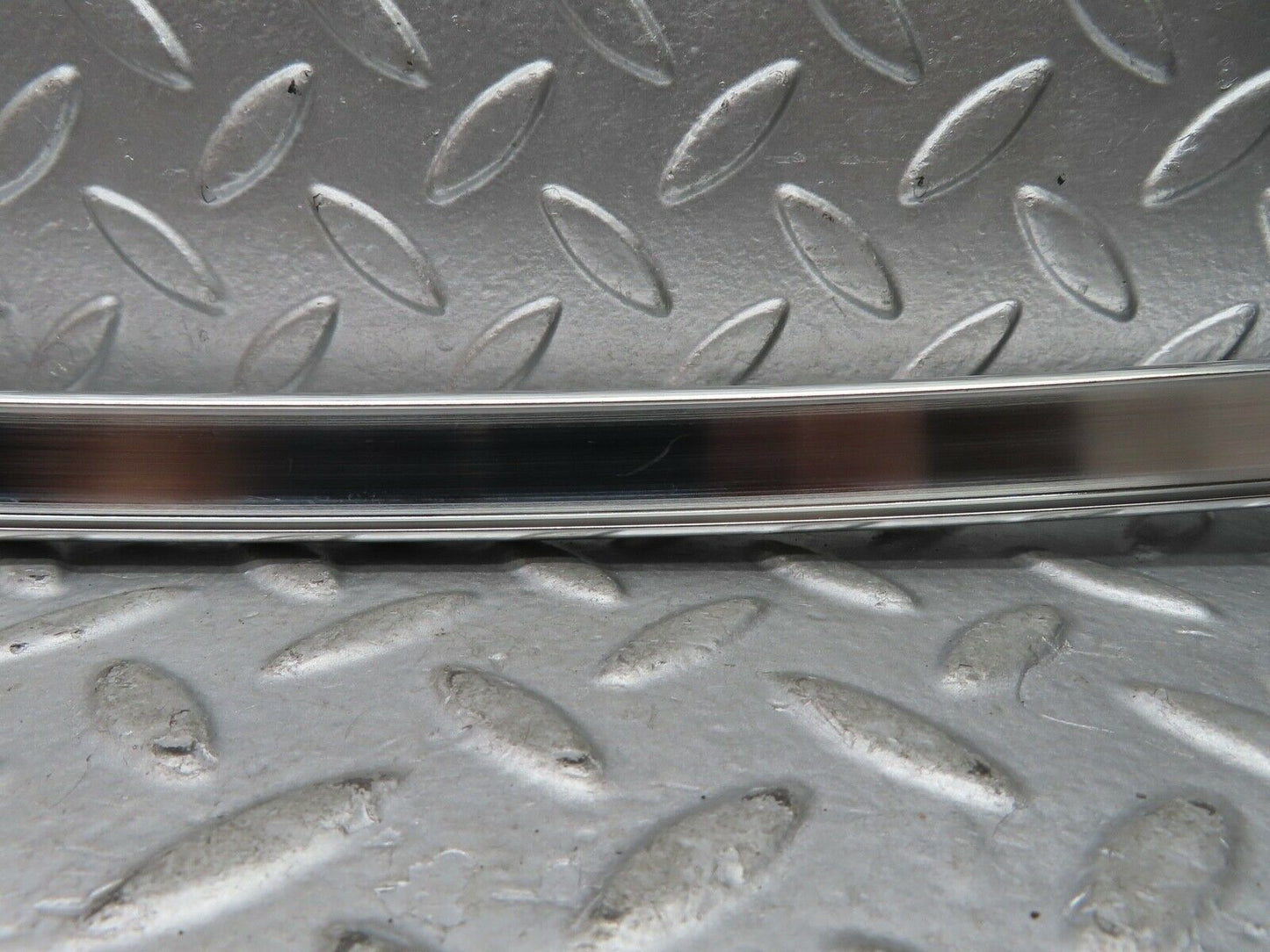 21068 Mercedes-Benz W123 230E Rear Left Door Chrome Window Channel