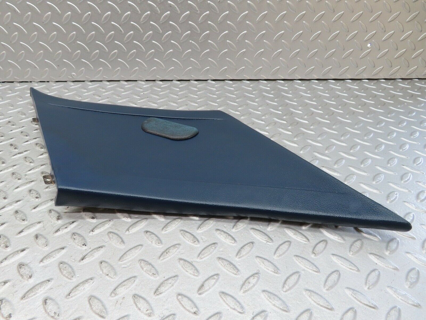 17517 Mercedes-Benz W116 450SEL C Pillar Cover Trim Left Side Blue