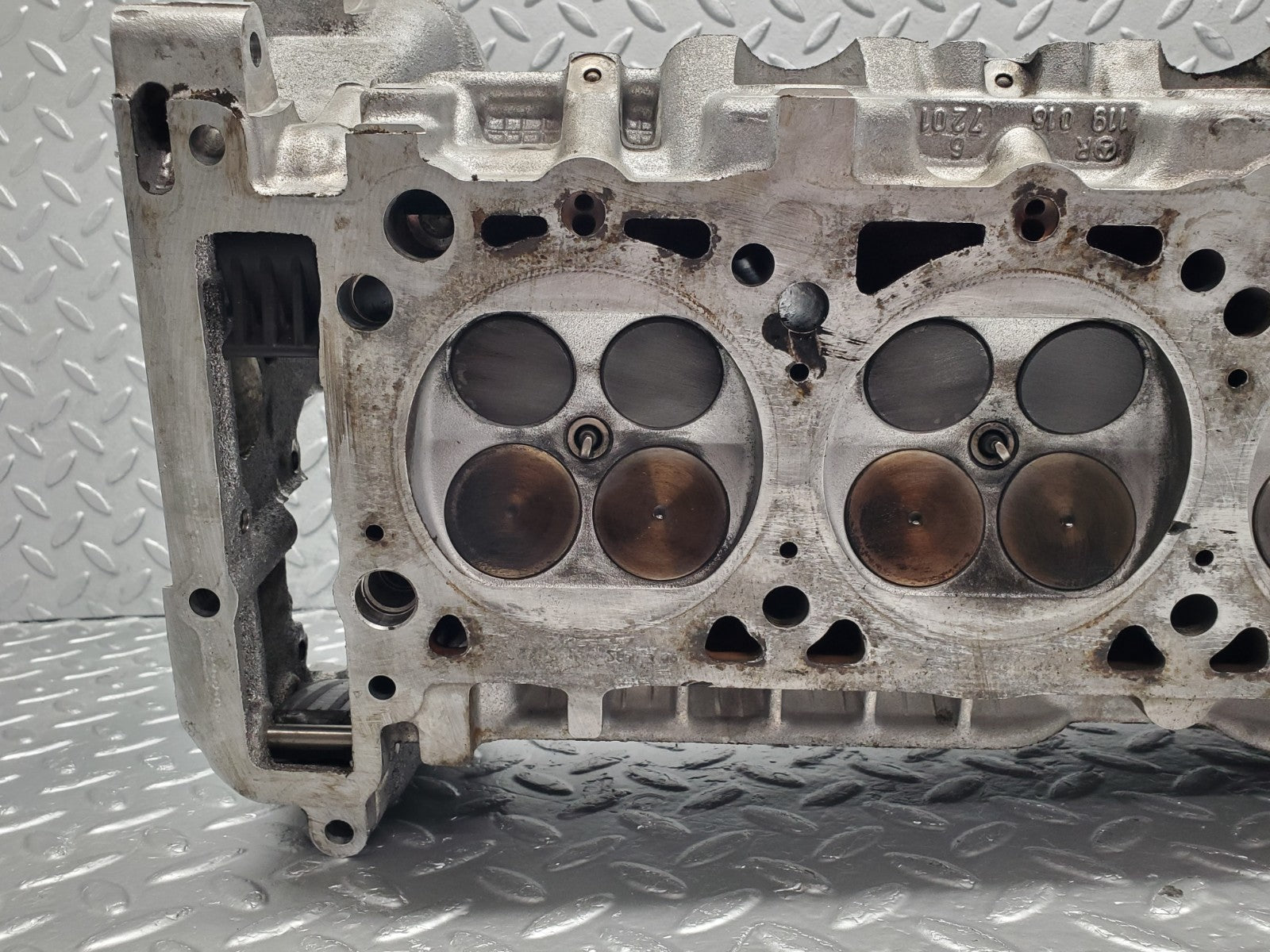 W140 cylinder head left side used OEM