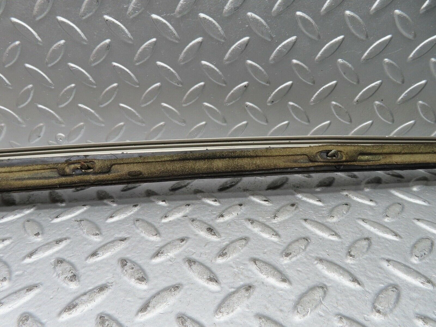 21688 Mercedes-Benz W126 300SE A Pillar Exterior Trim Left Side 1266981598