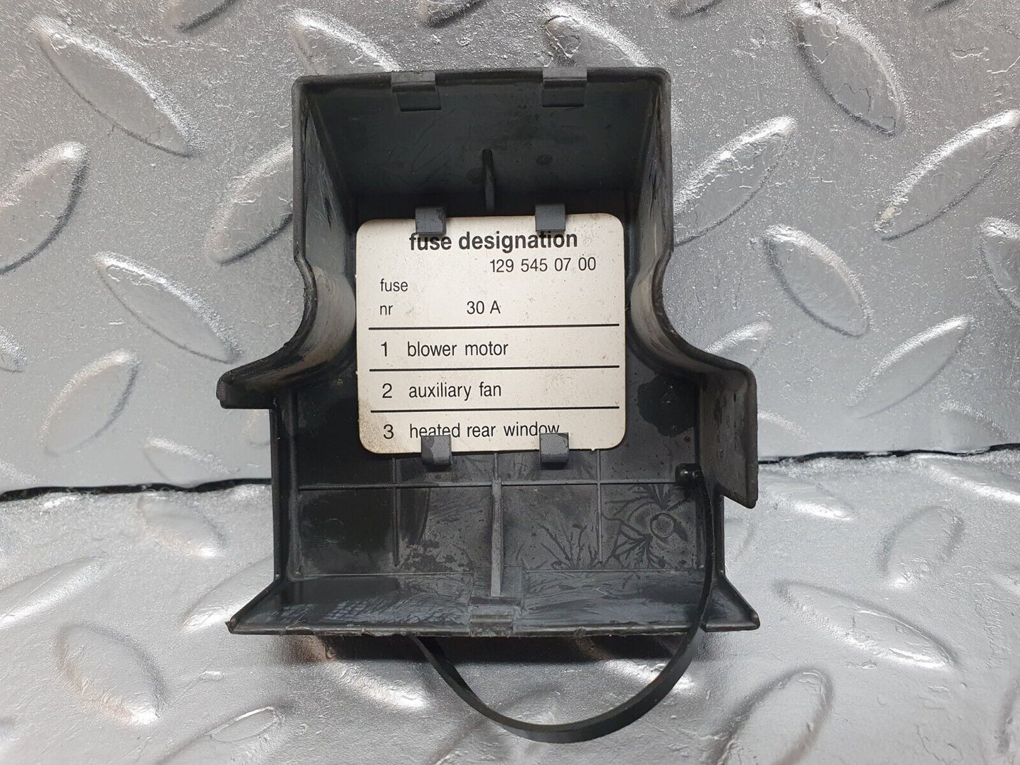 42167 Mercedes-Benz R129 320SL Coupe Fuse Box 1295400282 1295450700 1295400350