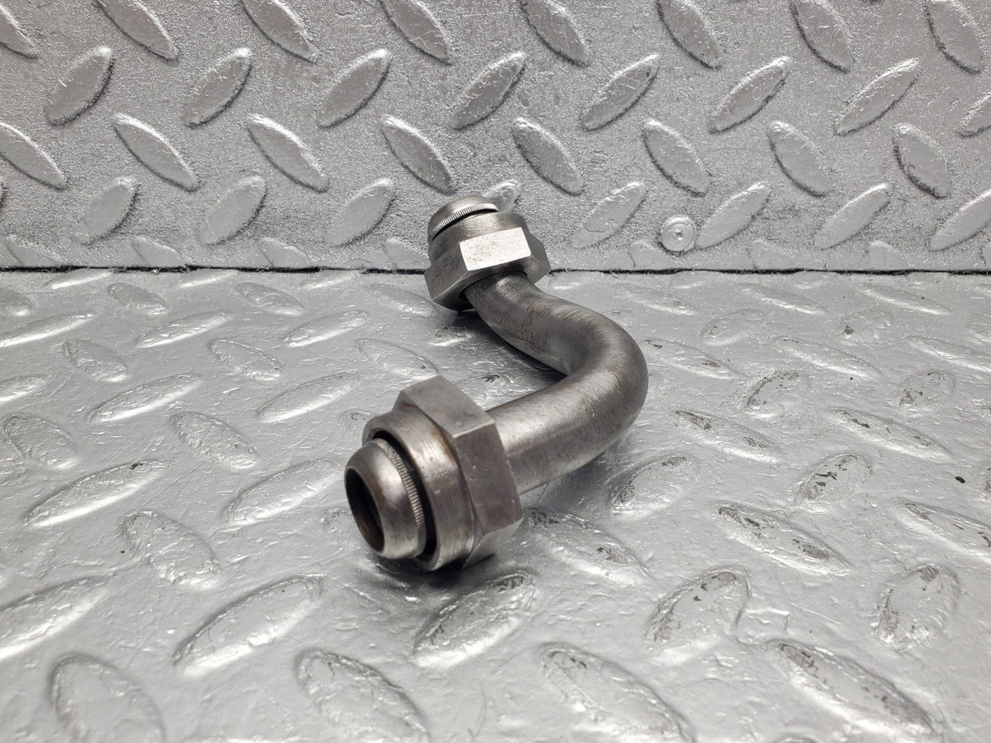 W112 thermostat housing coolant pipe used OEM