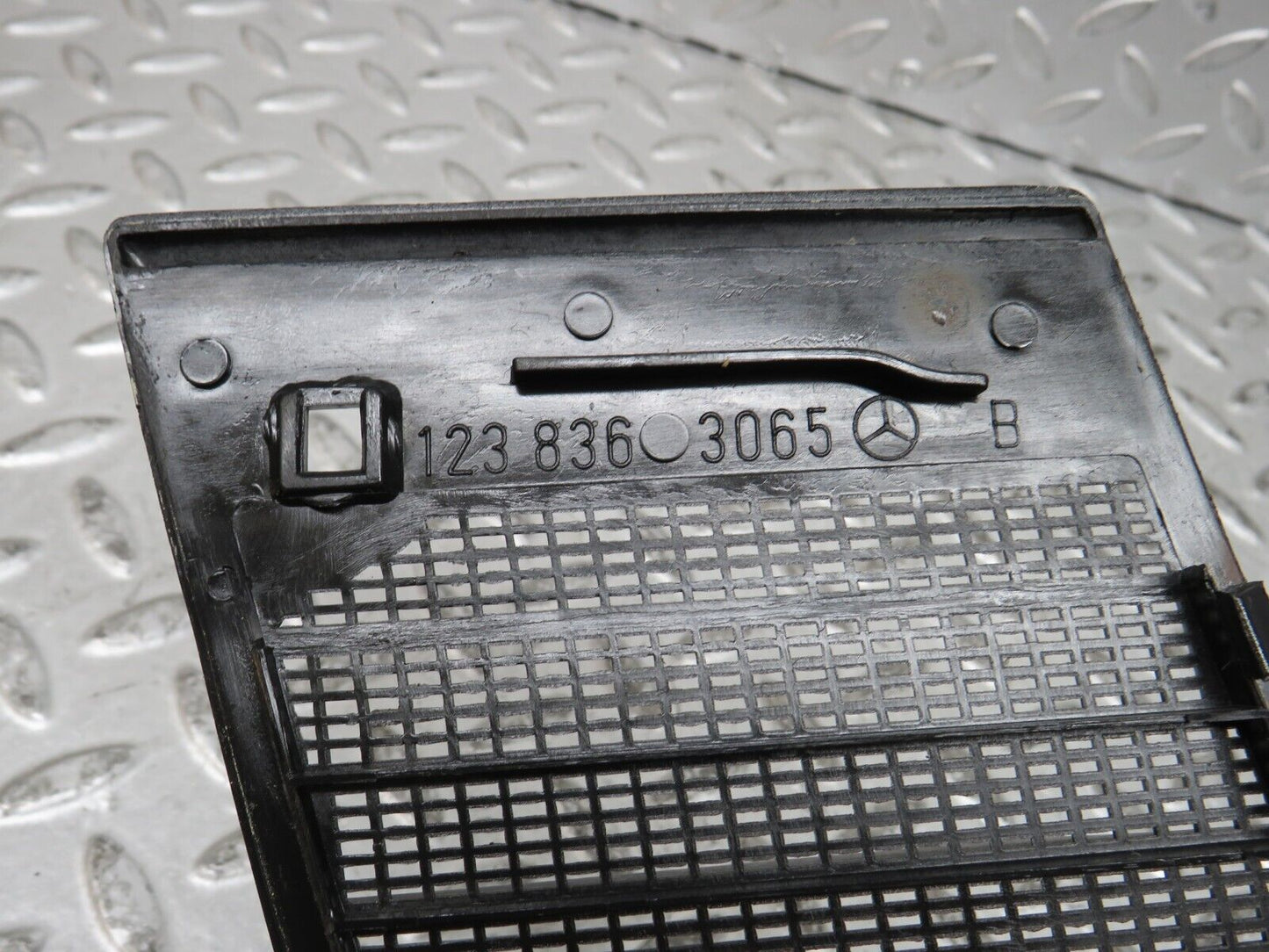 28569 Mercedes-Benz W123 230E Air Intake Grill Right Side 1238363065